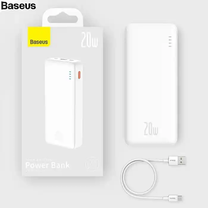 BASEUS Airpow 20000mAh PD 20W Power Bank Fast Charging Apple
